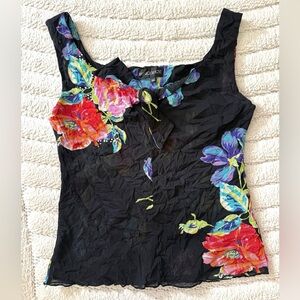 Vintage | Y2k Floral Top